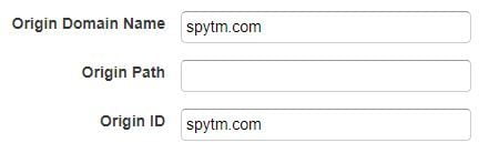 AWS CloudFront Create
